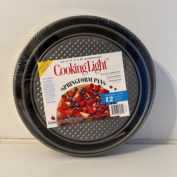 3 Pc Set Springform Baking Pans - Picture 4 of 4